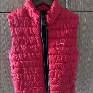 Mayoral Red Quilted Vest